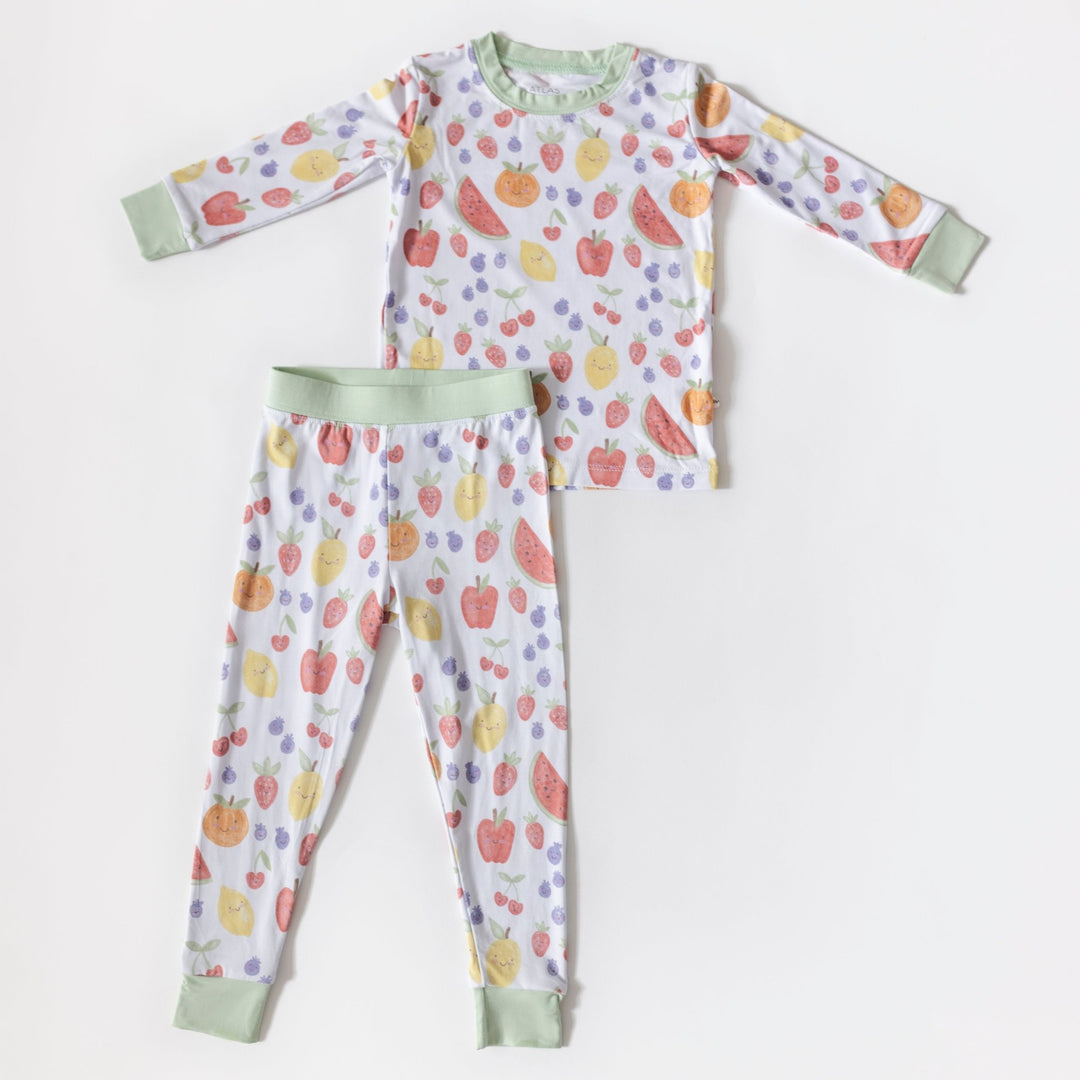 Summertime Fruits Bamboo Pajamas - shopatlasgrey