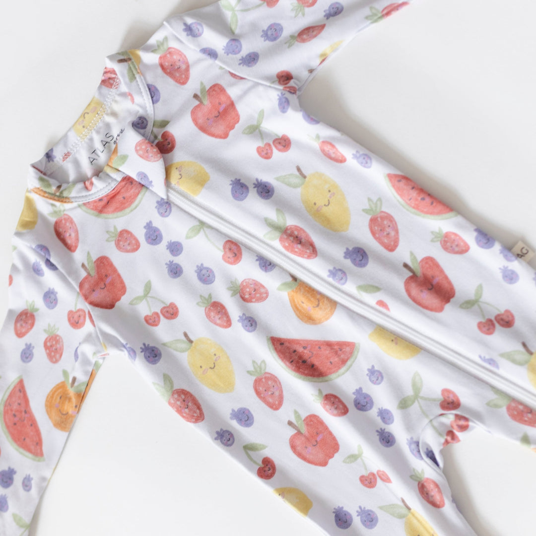 Summertime Fruits Bamboo Pajamas - shopatlasgrey