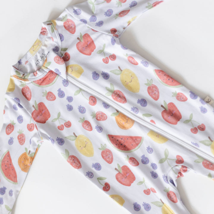 Summertime Fruits Bamboo Pajamas - shopatlasgrey