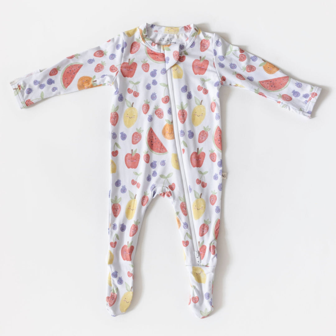 Summertime Fruits Bamboo Pajamas - shopatlasgrey