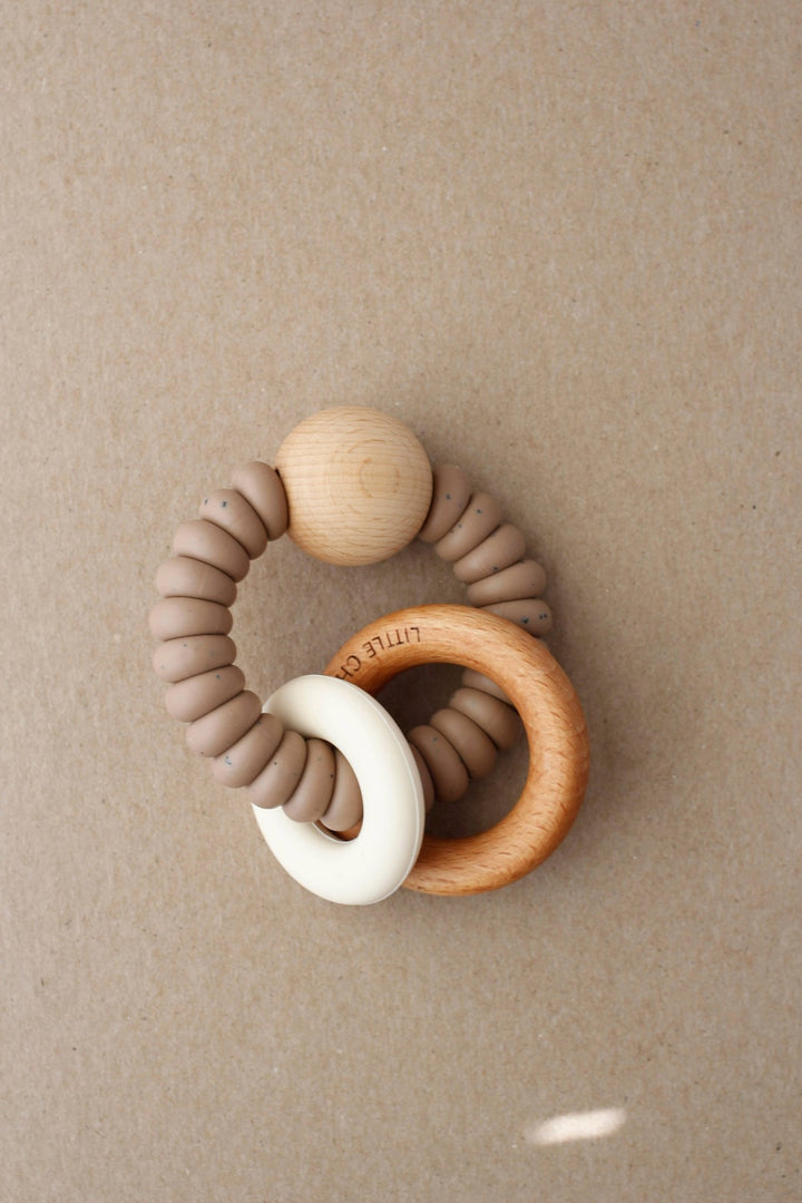 Teether - Dany | Speckled Truffle - shopatlasgrey