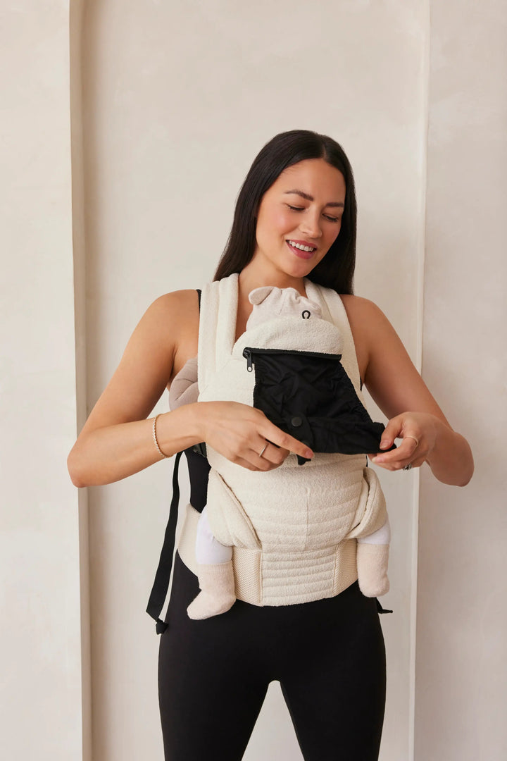 The Armadillo Baby Carrier - Cloud - shopatlasgrey
