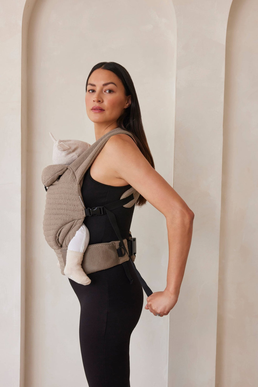 The Armadillo Baby Carrier - Oyster - shopatlasgrey