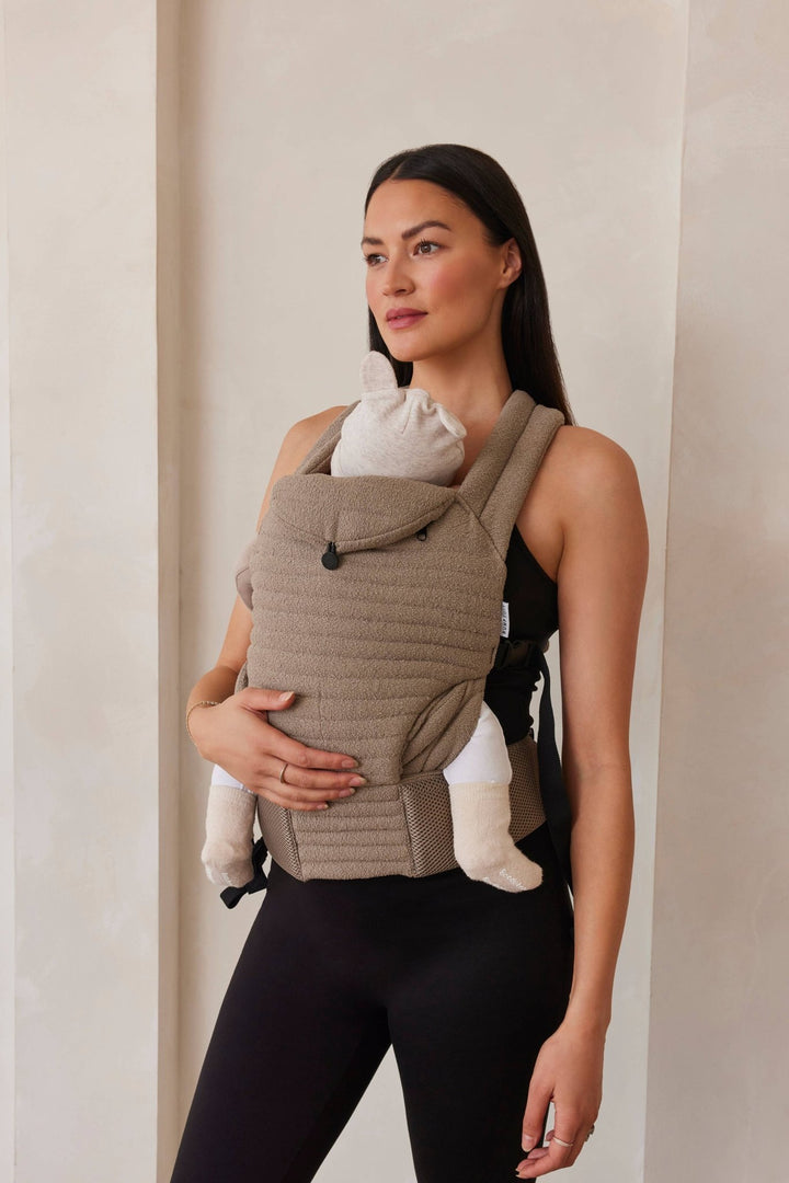 The Armadillo Baby Carrier - Oyster - shopatlasgrey