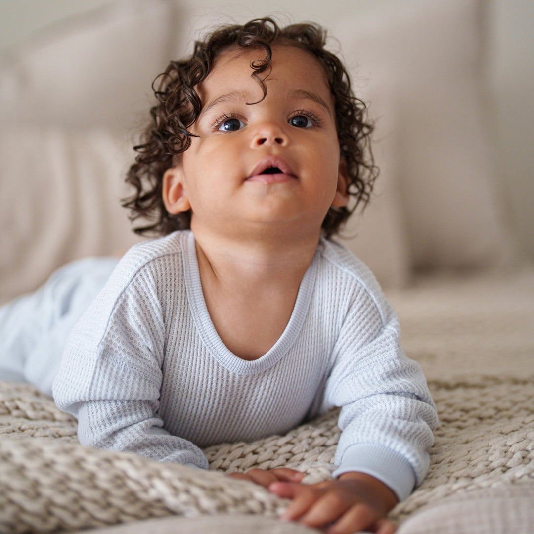 Thin Waffle Longsleeve - shopatlasgrey