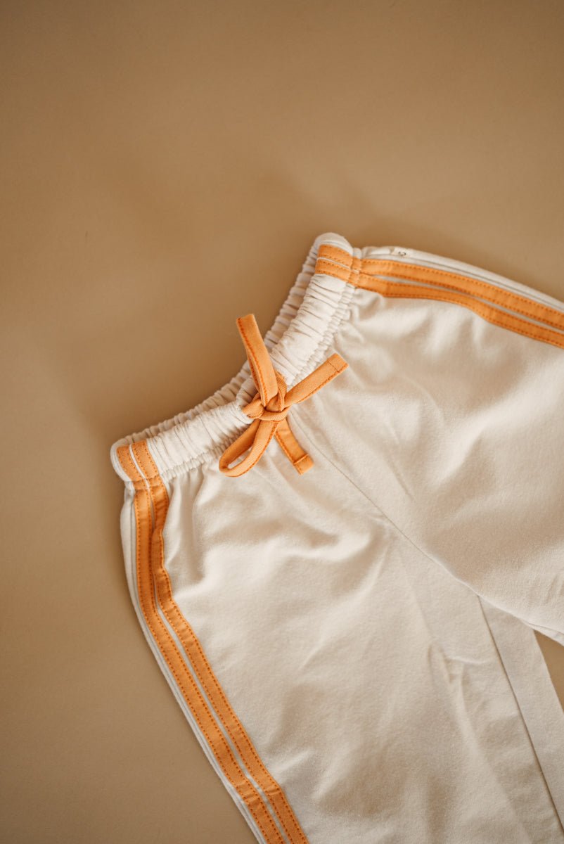 Track Pants - Orange Stripe - shopatlasgrey