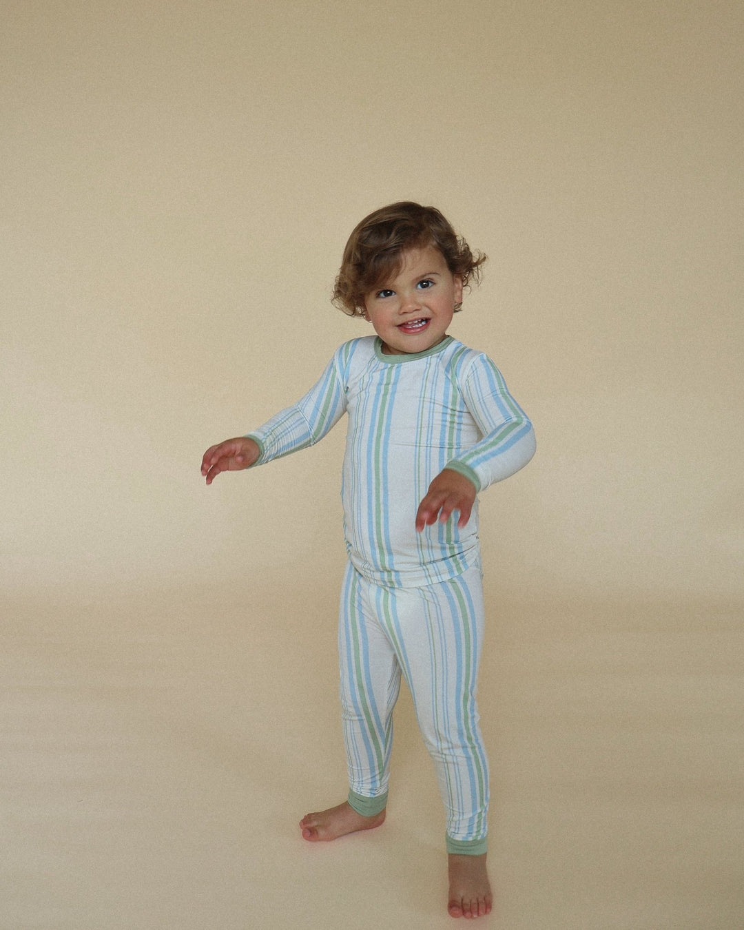 Two Piece Pajama - Madden Stripe AG x Kennedy Stidham - shopatlasgrey