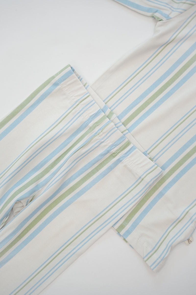 Two Piece Pajama - Madden Stripe AG x Kennedy Stidham - shopatlasgrey