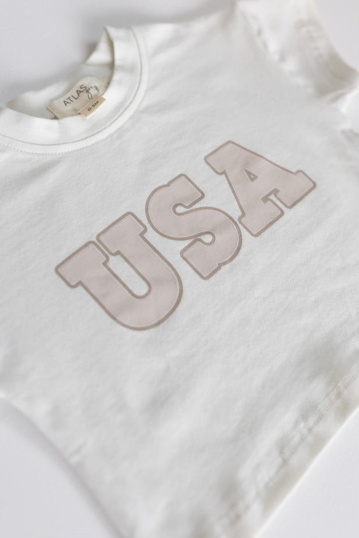 USA T-Shirt - shopatlasgrey