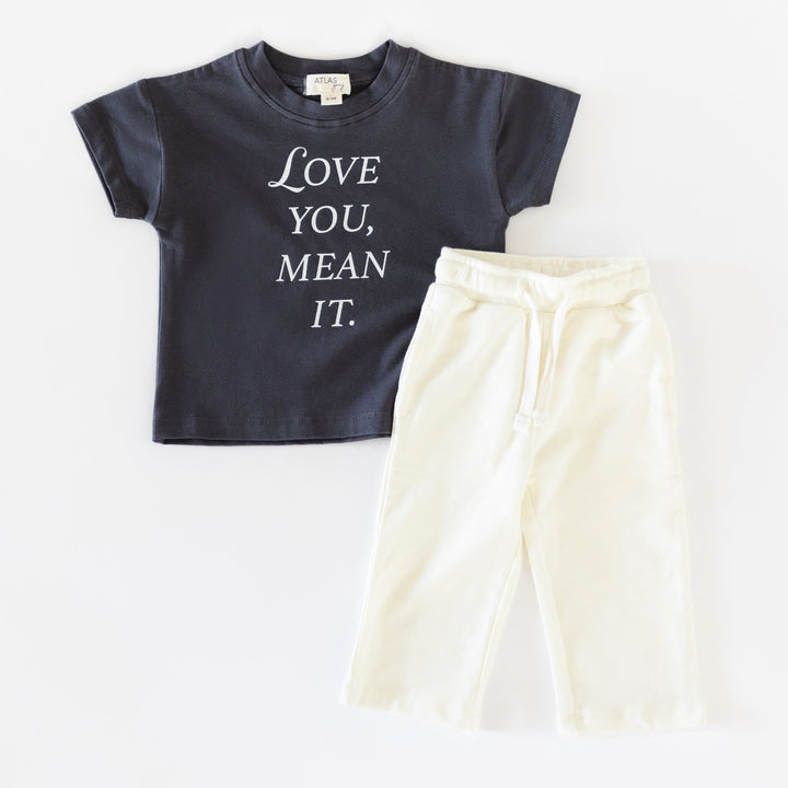 Wideleg Thin Sweatpants - shopatlasgrey