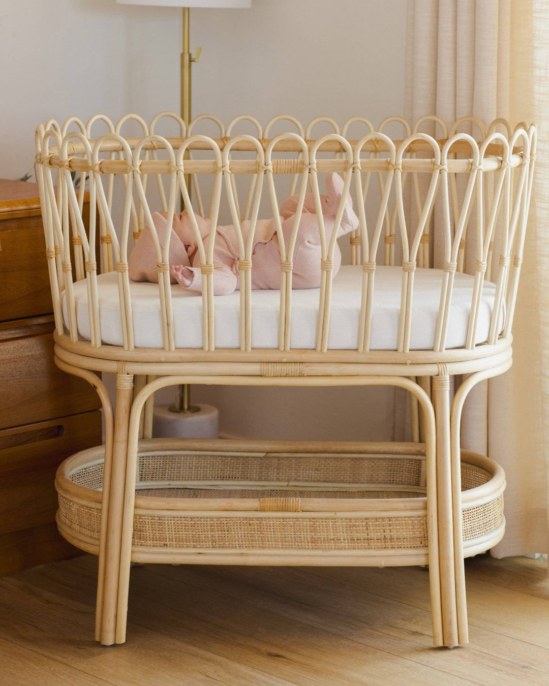 Wrap Knit Footie || Heathered Rose - shopatlasgrey