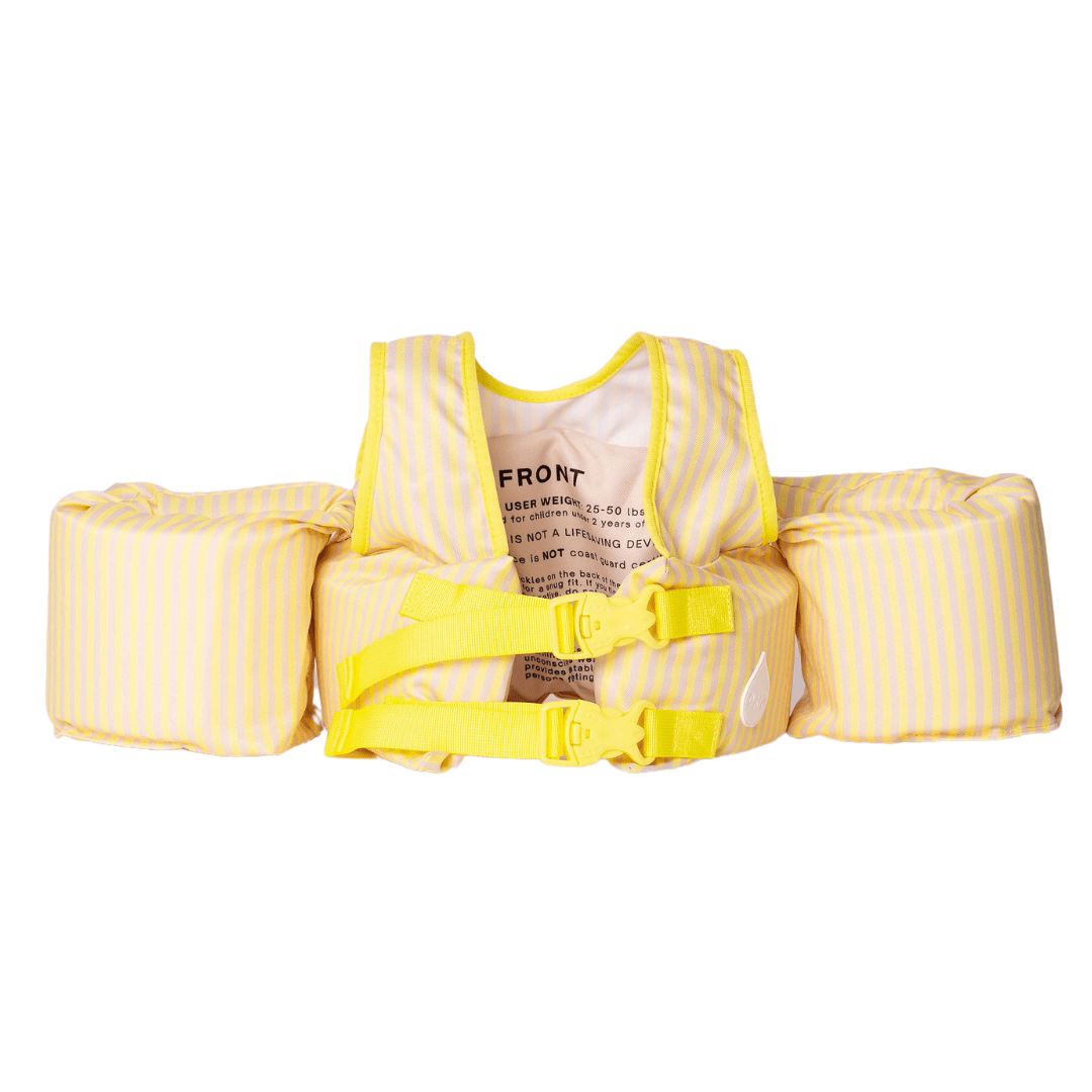 Yellow Stripe Kids Float - shopatlasgrey