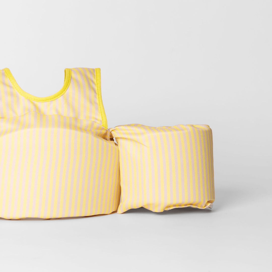 Yellow Stripe Kids Float - shopatlasgrey