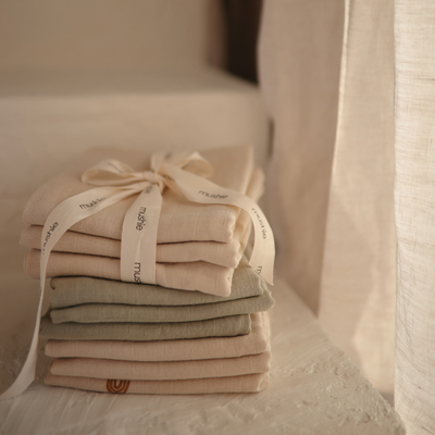 Organic Cotton Muslin Cloths 3-Pack