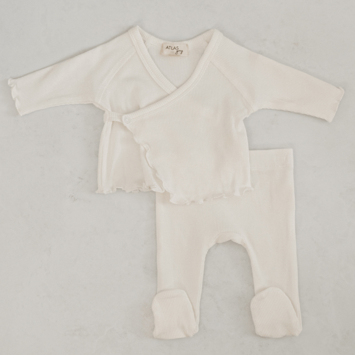 Kimono Ribbed Set - shopatlasgrey