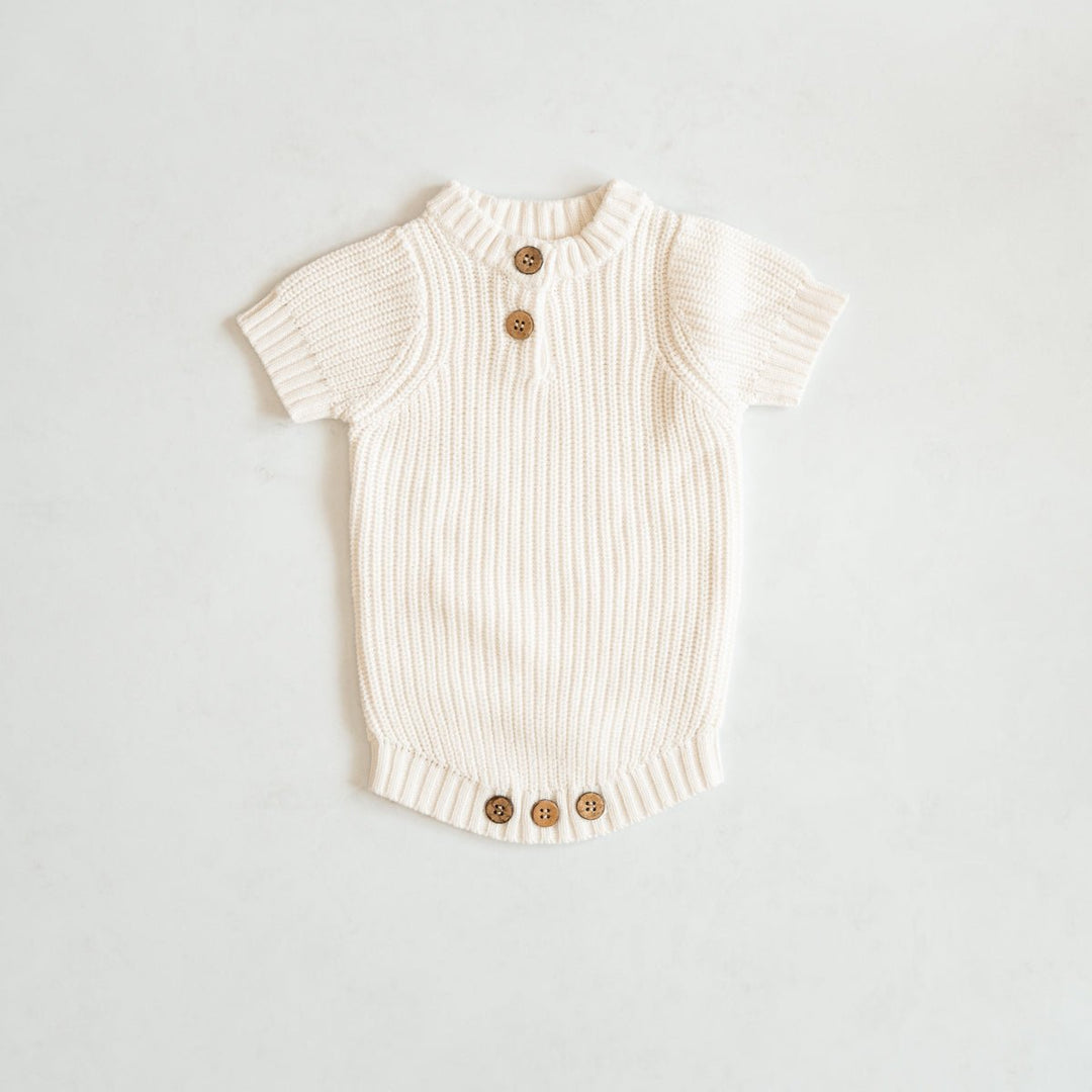 Knit T-Shirt Bodysuit - shopatlasgrey