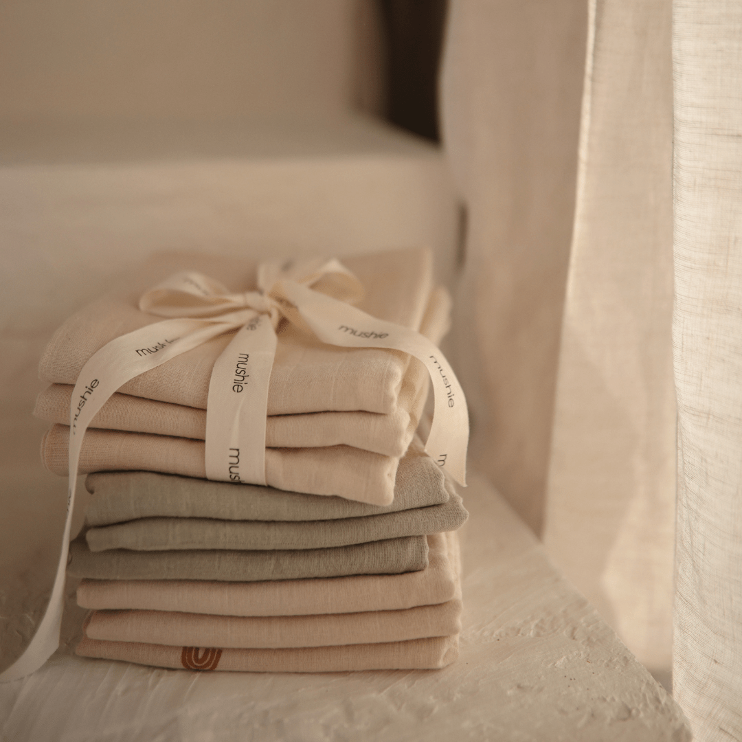 Organic Cotton Muslin Cloths 3 - Pack - shopatlasgrey