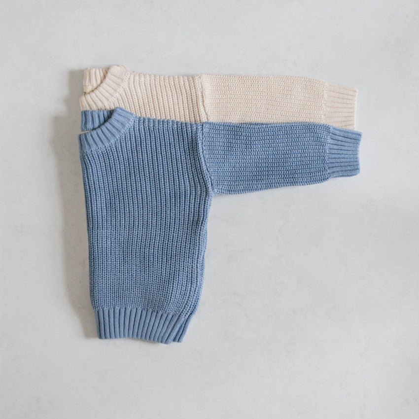 Oversized Knit Sweater - shopatlasgrey