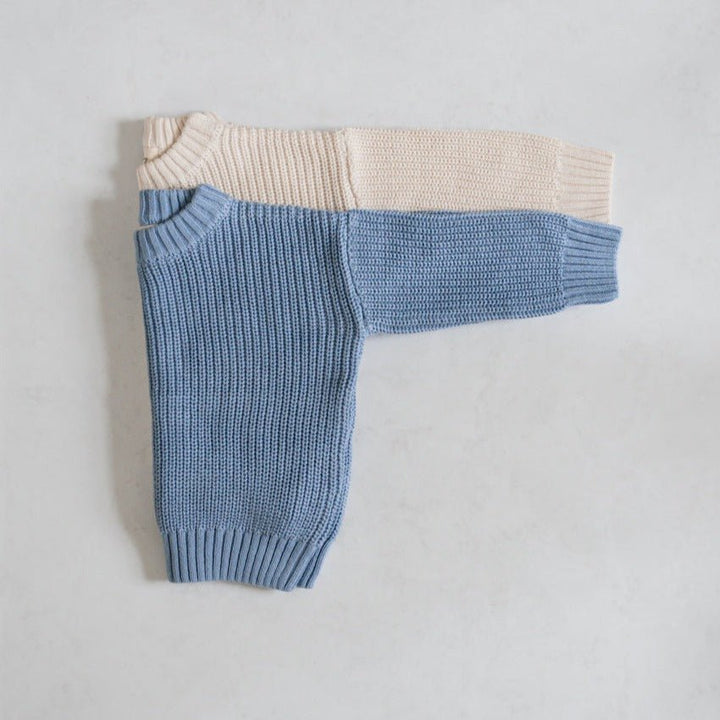 Oversized Knit Sweater - shopatlasgrey