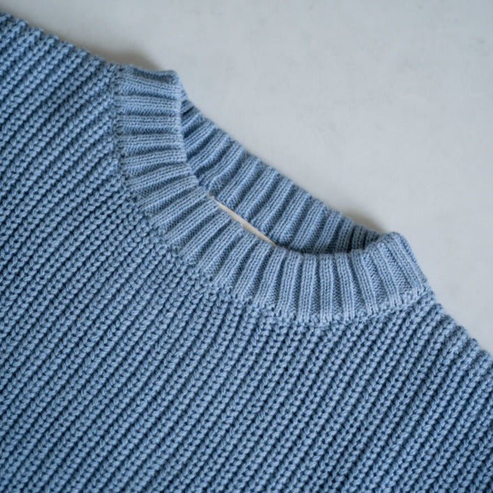 Oversized Knit Sweater - shopatlasgrey