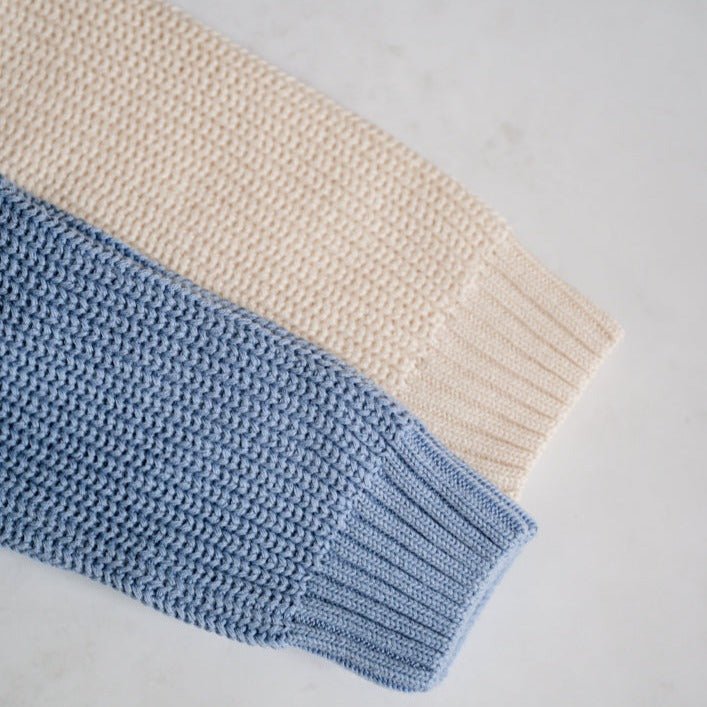 Oversized Knit Sweater - shopatlasgrey