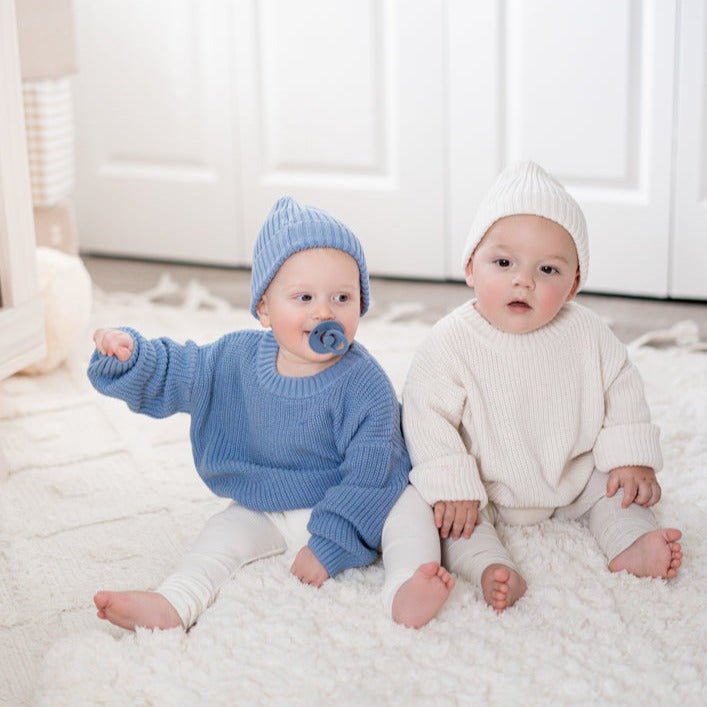 Oversized Knit Sweater - shopatlasgrey