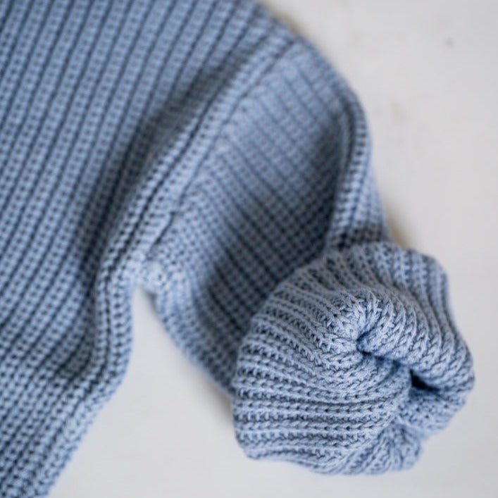 Oversized Knit Sweater - shopatlasgrey