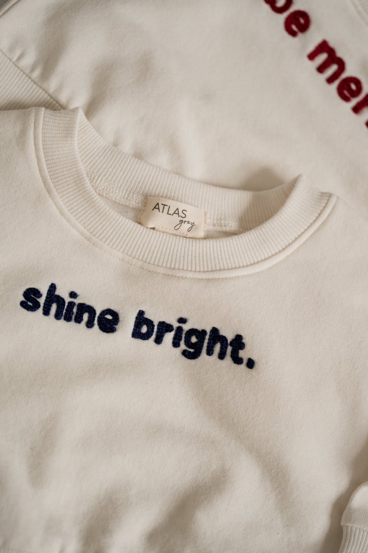 Shine Bright Crewneck - shopatlasgrey